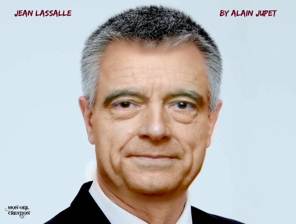 AG24. Portrait - Jean Lassalle By Alain Jupet