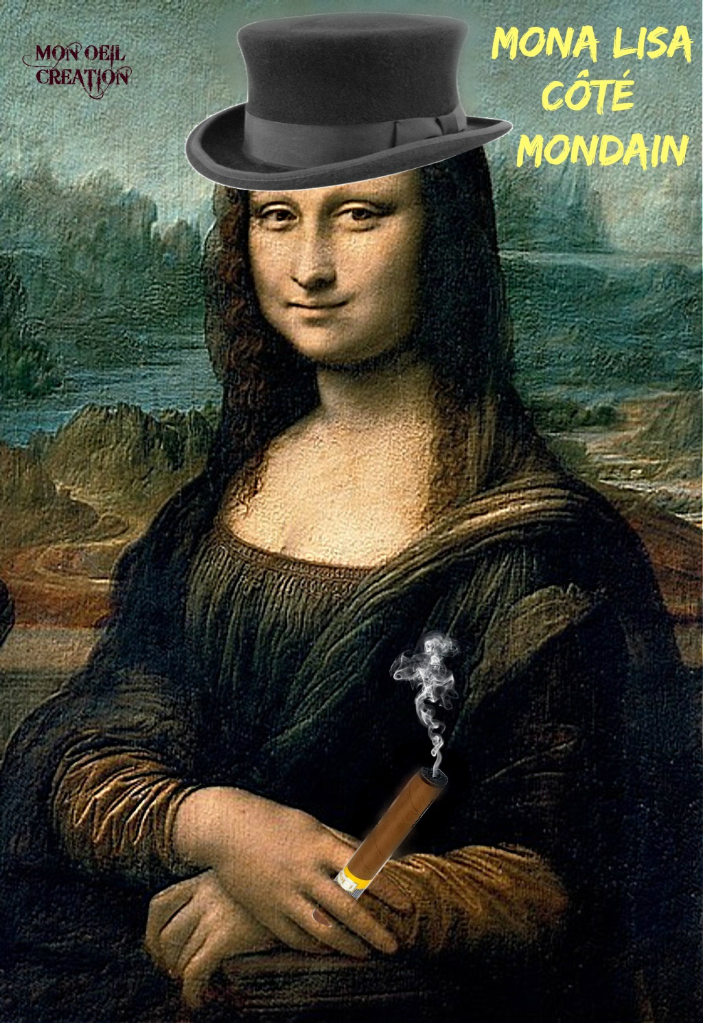 AJ20. Portrait - Mona Lisa 2019
