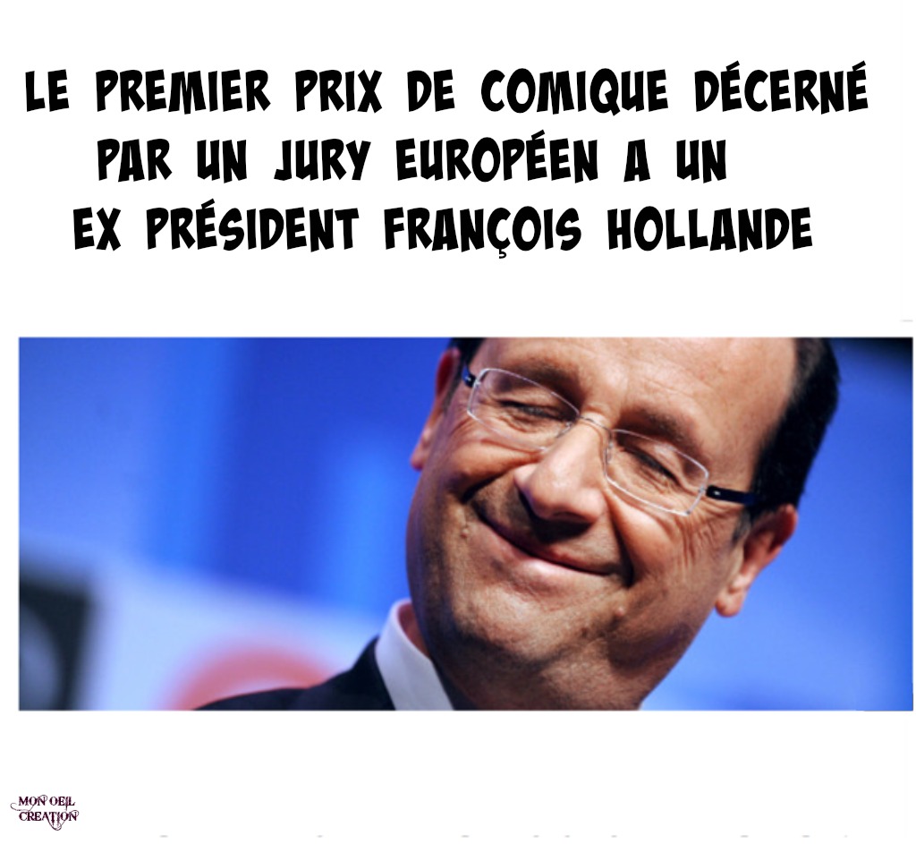 AL9. Politique - Hollande Premier Prix du Président Comique