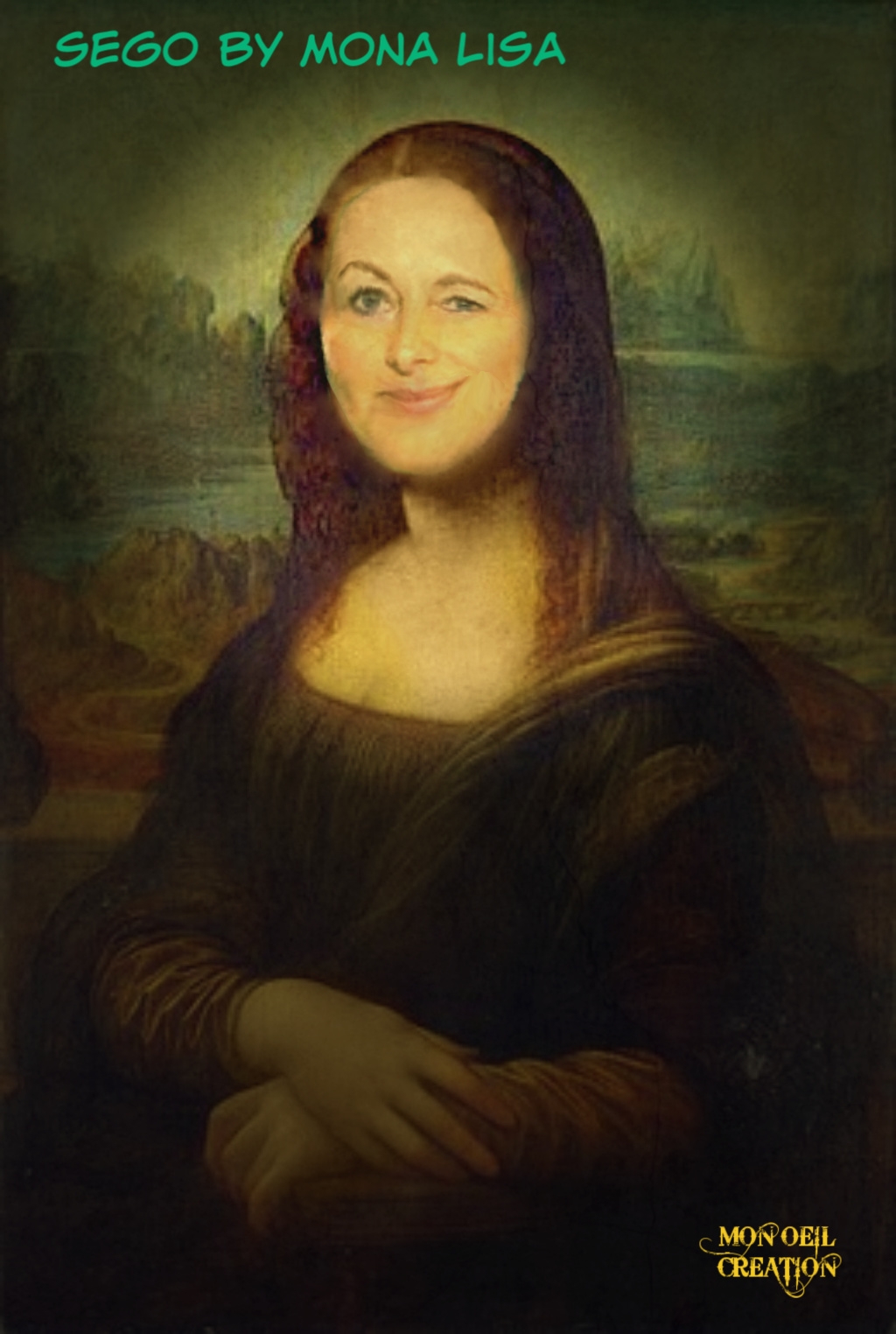 AM7. Portrait Segoléne & Mona Lisa