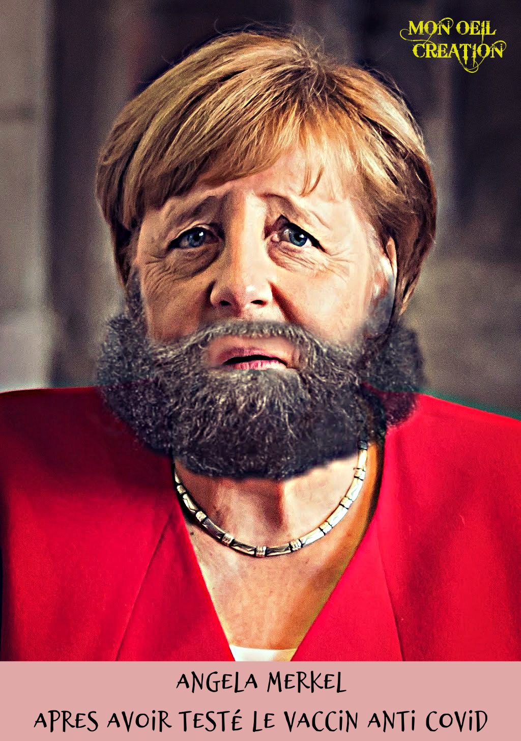AQ28. Portrait - Merkel Suite Vaccin Moderna !