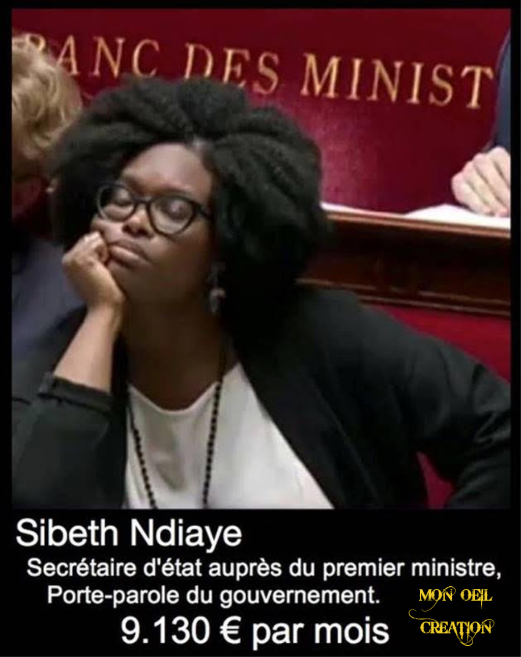 AS13. Politique - La Ministre Au Boulot !
