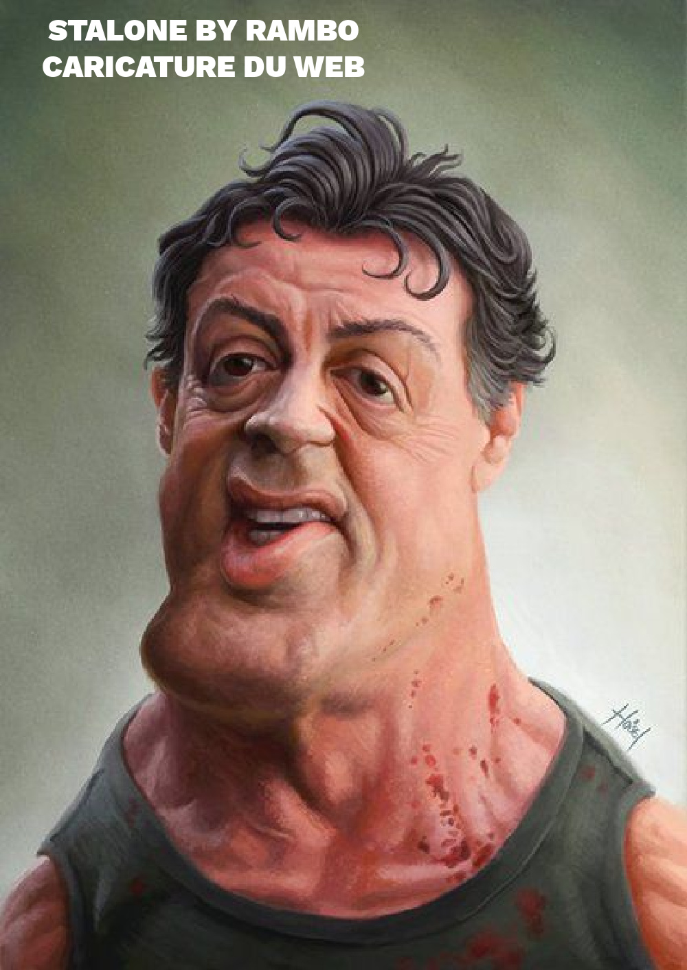 AX8. Portrait - Caricature du Web Stalone By Rambo