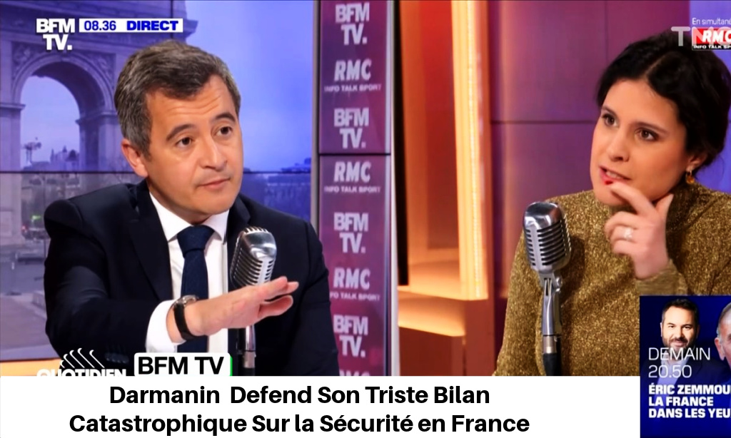 BH30. Politique - BFMTV Gerald-Darmanin Arrogant