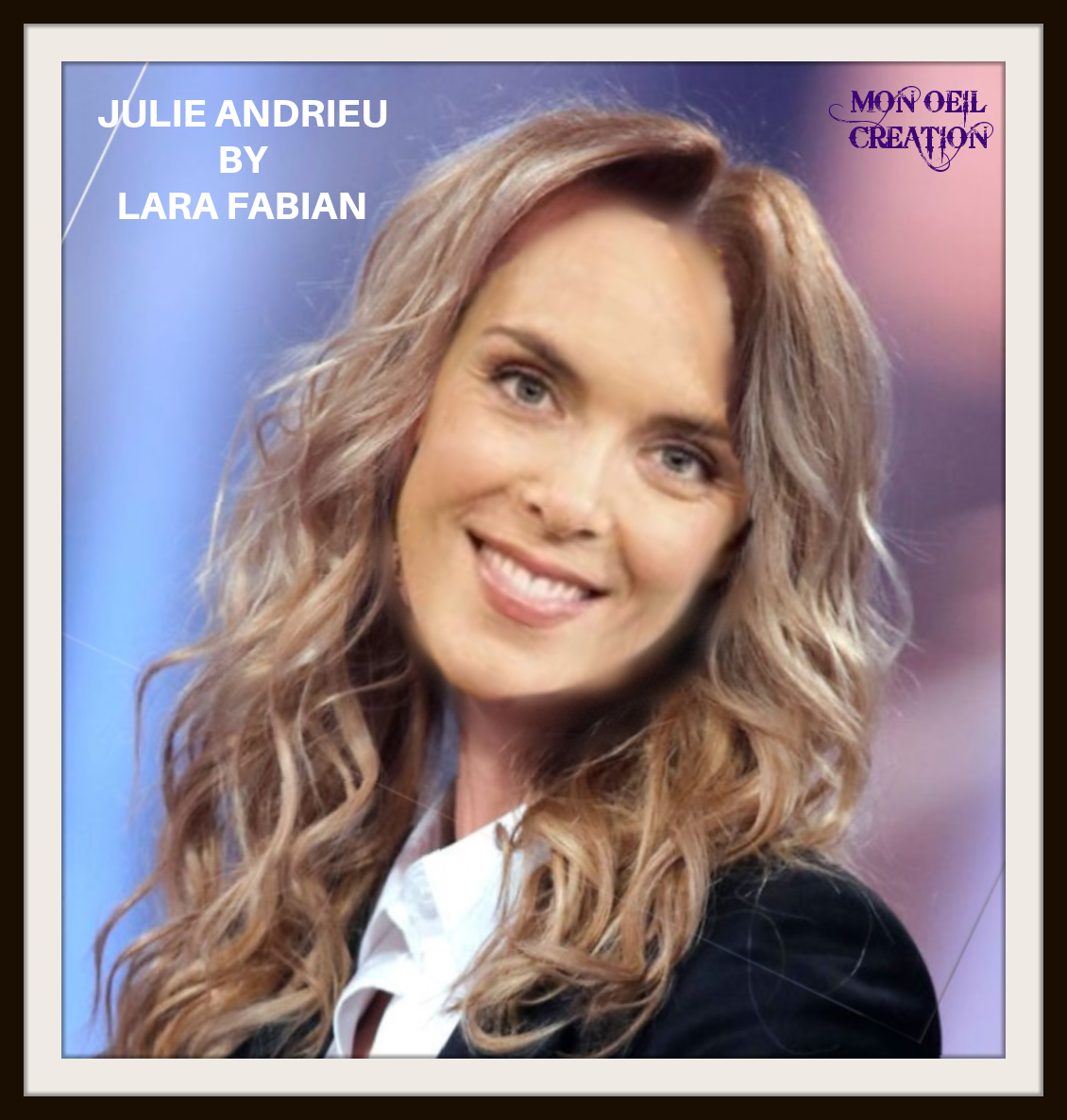 BJ26. Portrait - Lara Fabian By Julie Andrieu