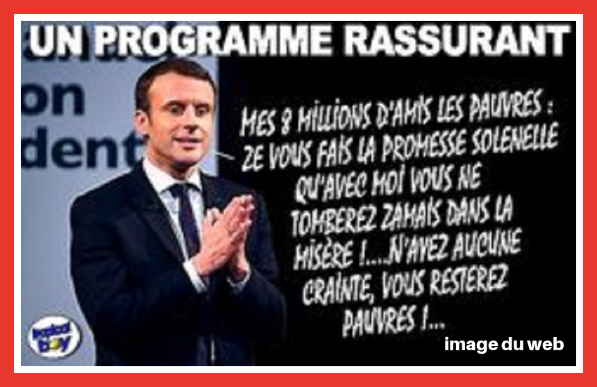 BK24. Politique - Macron & Les Pauvres