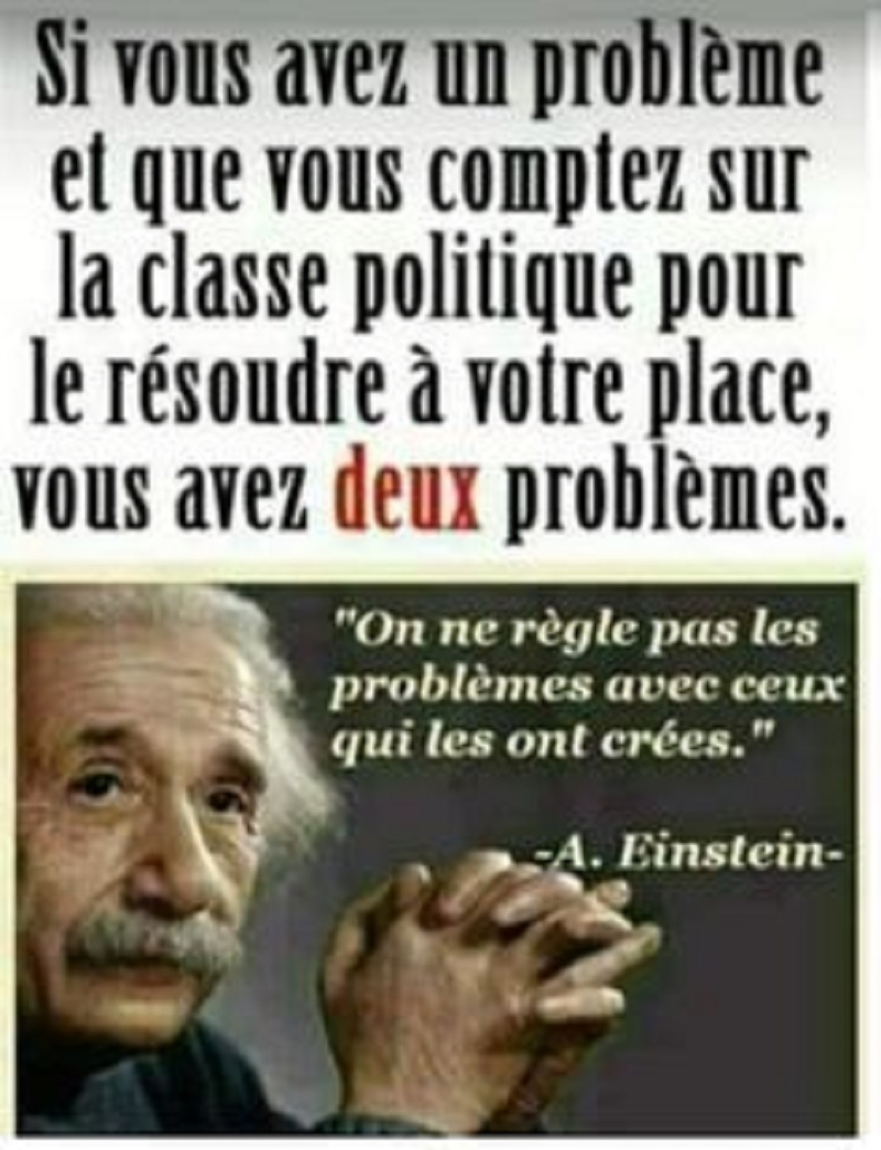 BL27. Politique - Einstein & Les Problemes