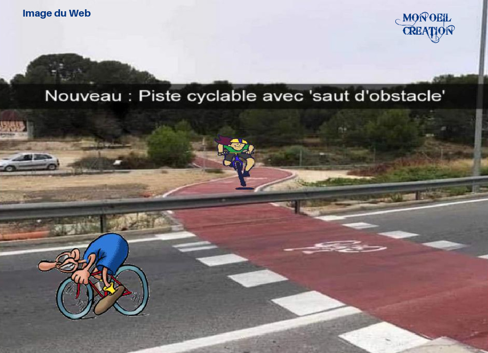 BP27. Humour - Piste Cyclable !