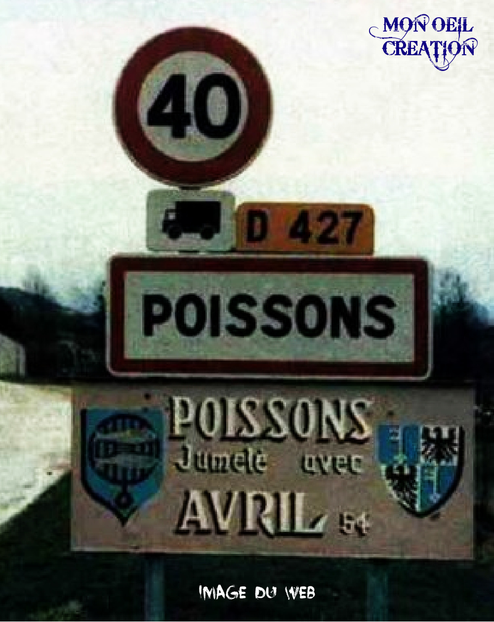 BQ25. Humour -Les Noms Des Villes en France