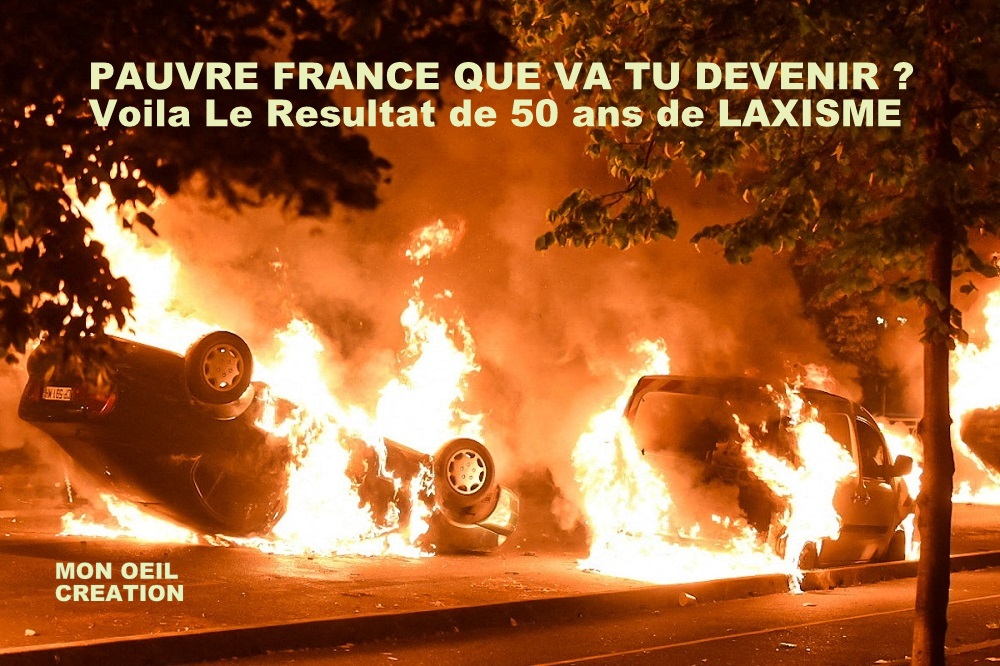 2nd Night Of Violent Protests Over Police Killing - Nanterre