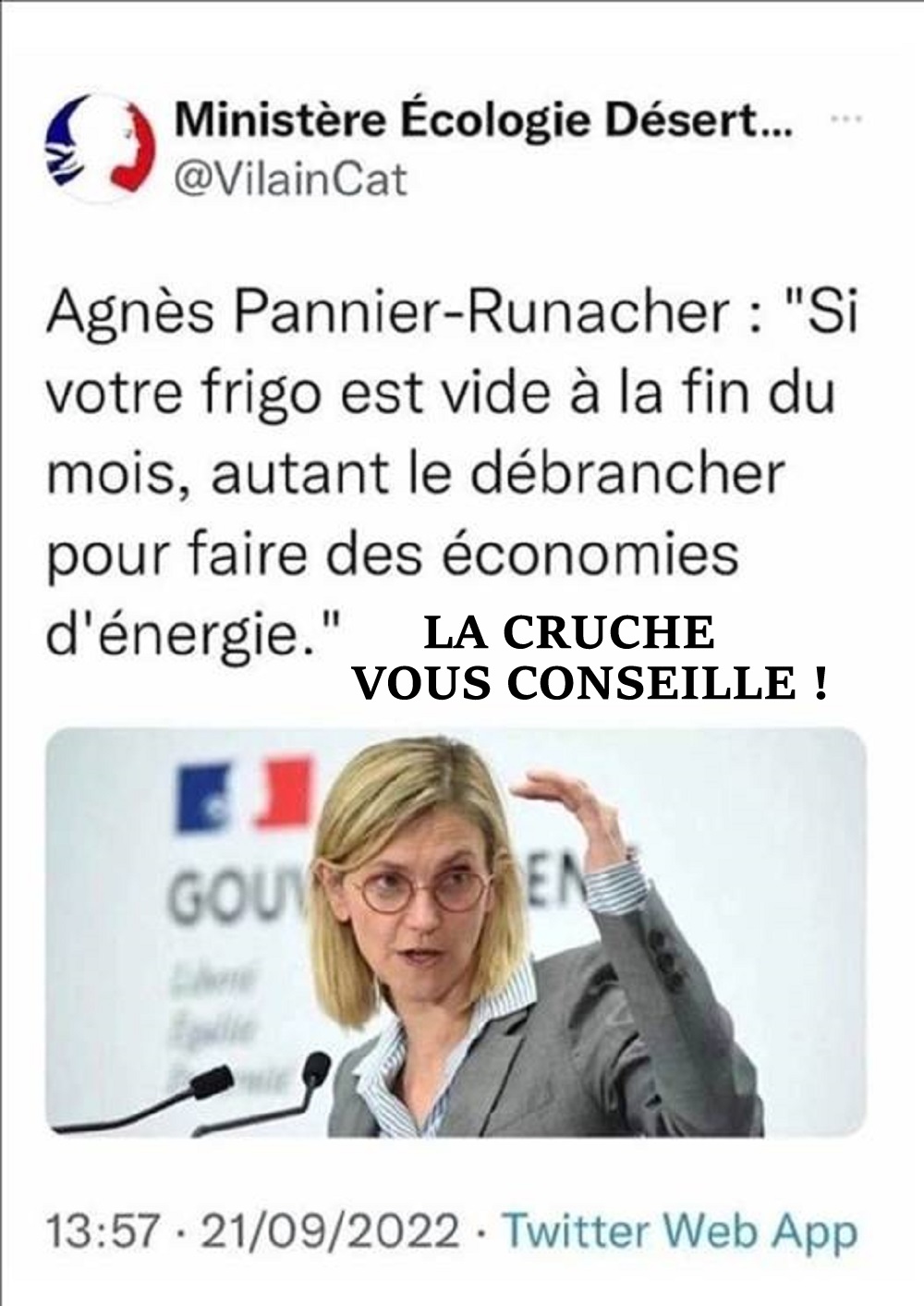 BY01. Politique - Conseil D'Une Cruche !