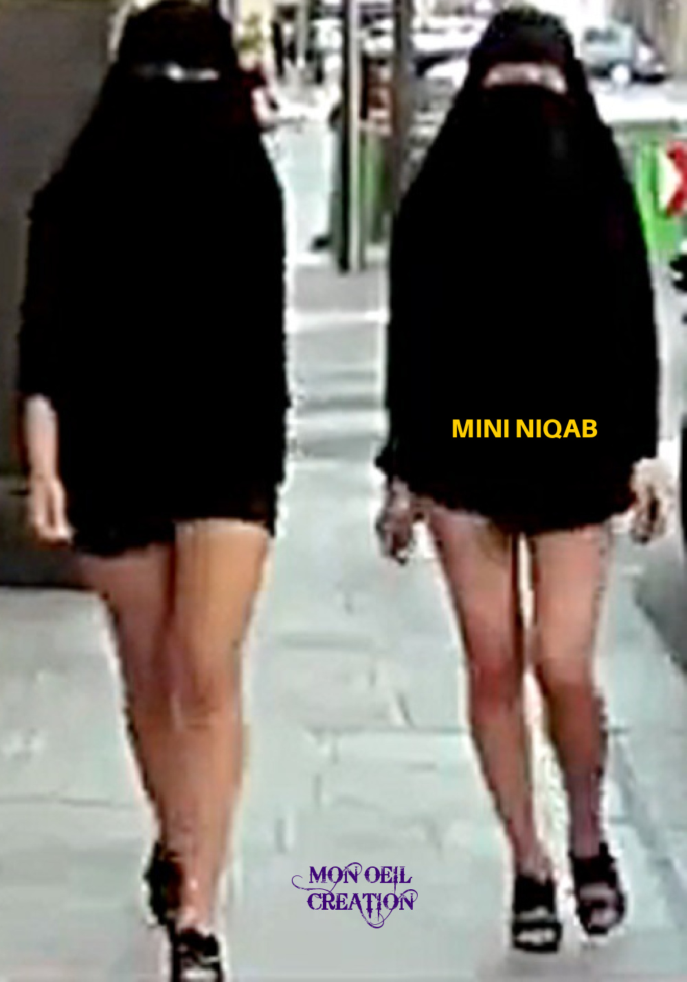 CB02. Humour - Mini Niqab A Cannes