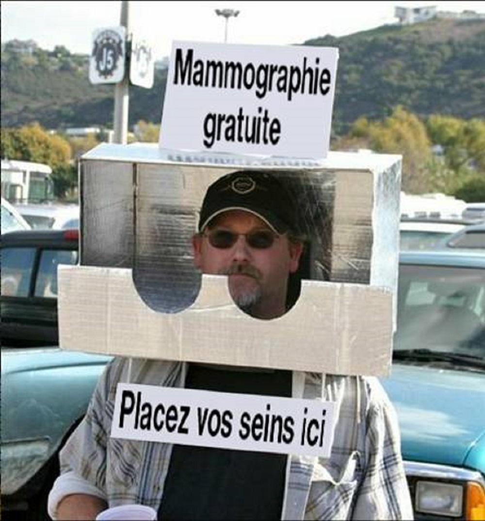 CB22. Humour - Mammographie