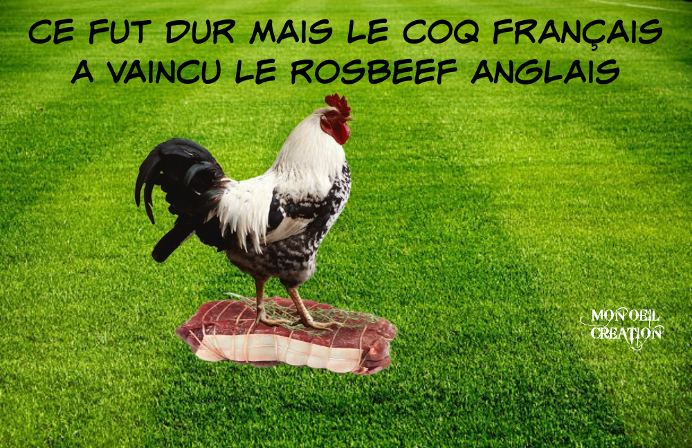 CC24. Humour - Foot France - Angleterre