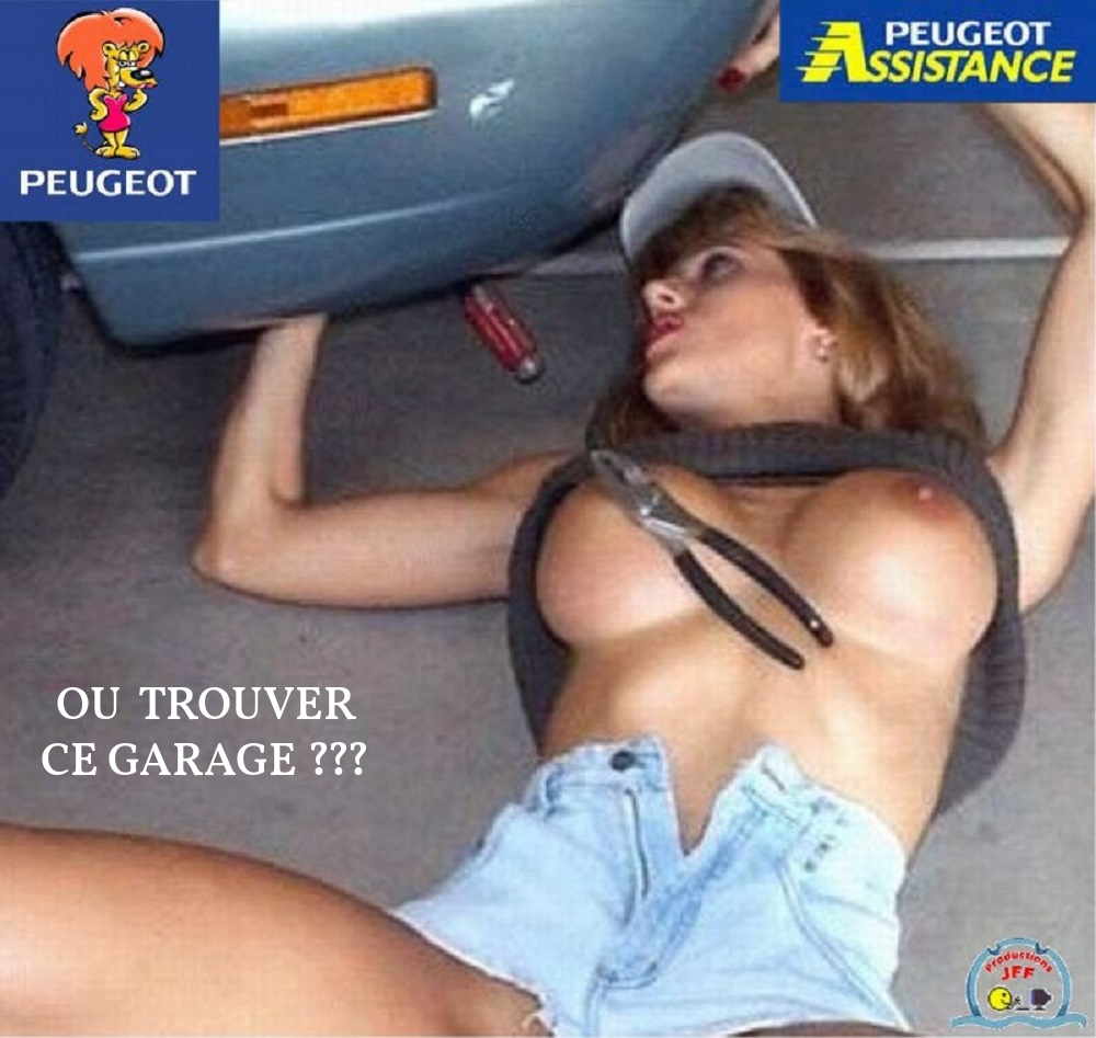 CC27. Humour - Peugeot Assistance !
