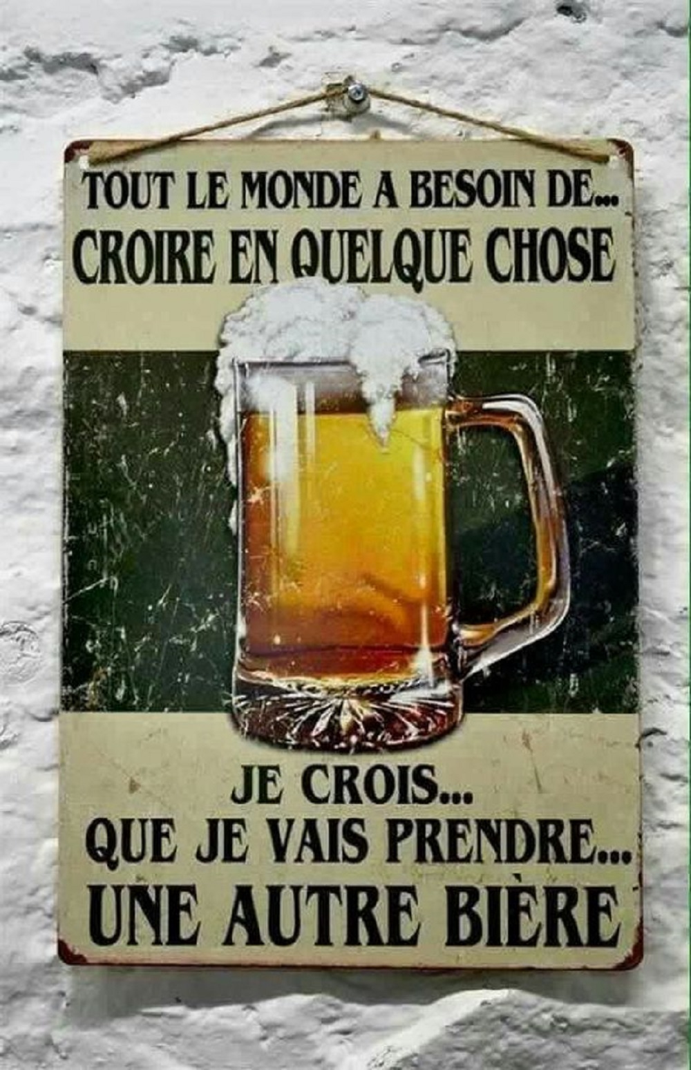 CJ09. Humour - La Biere !