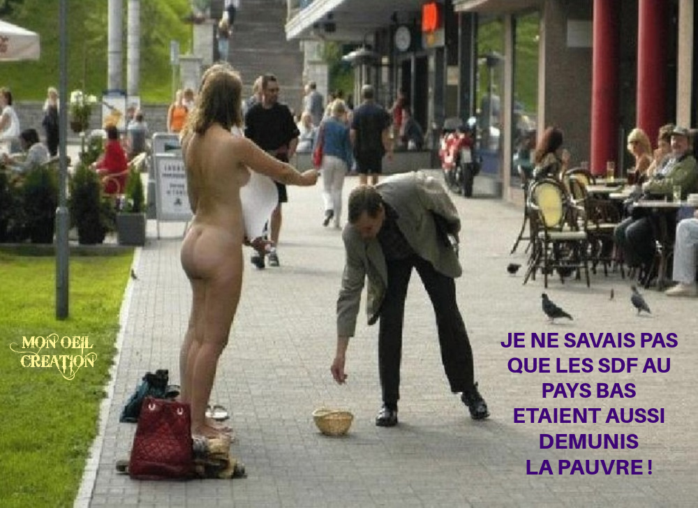 CN08. Humour - Pays-Bas Une SDF